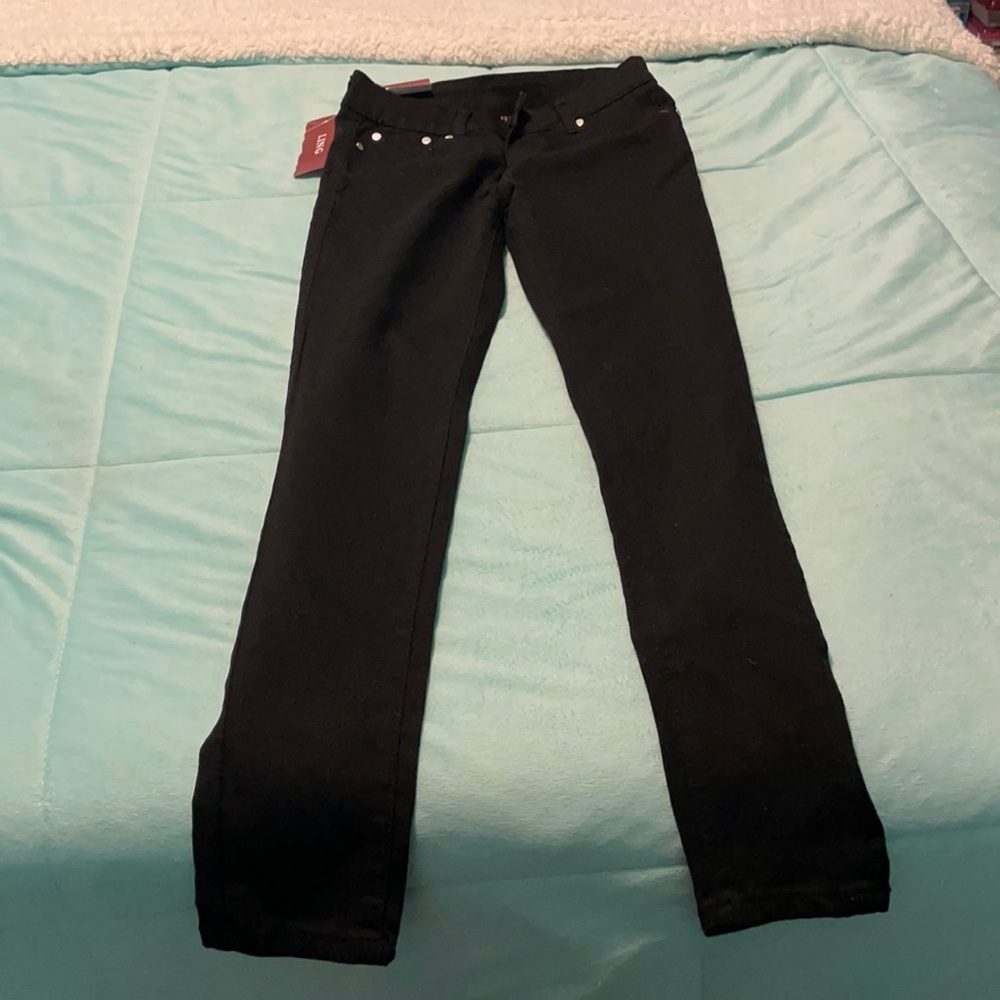 basic black jeans